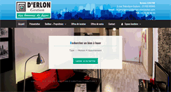 Desktop Screenshot of erlon-gestion.com